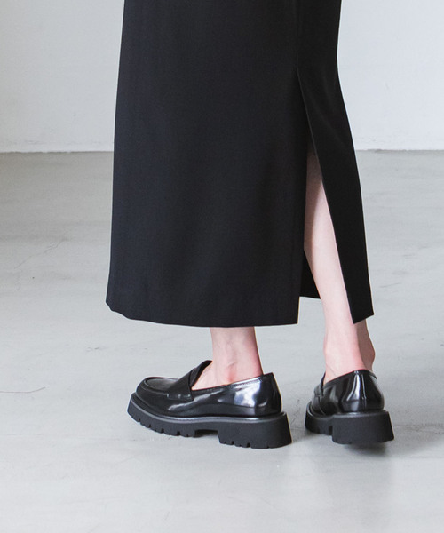 Noble（ノーブル）の「ストレートVネックワンピース（ワンピース