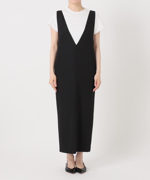 Noble(ノーブル)の「ストレートVネックワンピース(ワンピース・レディース・ブラウン/ブラック・38/36)」の21枚目の写真