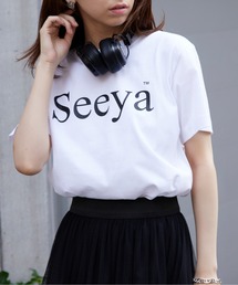 【THE FINAL VIEW】seeya メッセージロゴプリントTシャツ 半袖T ユニセックス message logo print t-shirt unisex