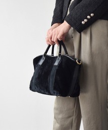 BONFANTI（ボンファンティ）の「【bonfanti】レザーハンドルムートンバッグ(Q46368)（ハンドバッグ）」