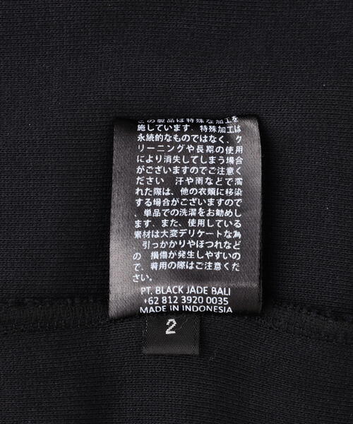 KMRii（ケムリ）の「KMRii/ケムリ/Cordoba Hooded Pullover（パーカー・メンズ・ブラック・2）」の6枚目の写真