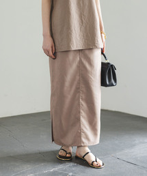 Noble | フェイクスウェードサイドスリットタイトスカート(スカート)