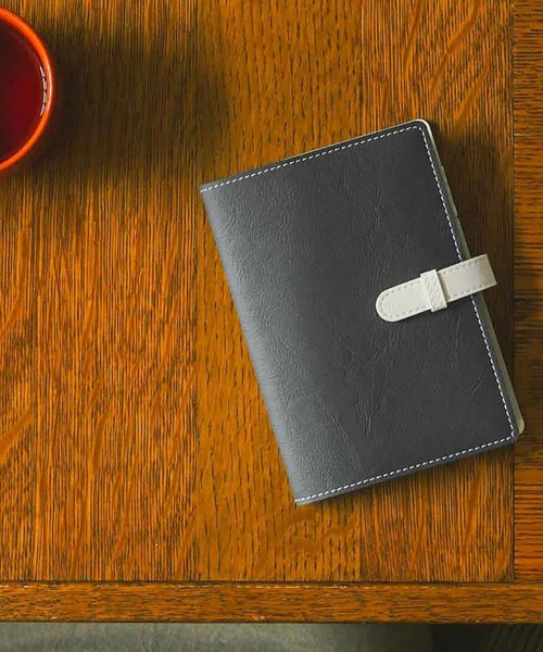 HIGHTIDE（ハイタイド）の「手帳 2025 ハイタイド 2024年10月始まり サンマリノ (A6 ブロック ウィークリー) 週間 スケジュール帳 ダイアリー（手帳/メモ帳・レディース・グレー/アイボリー/カーキ/ベージュ/ミント/オレンジ/ピンク・FREE）」の3枚目の写真