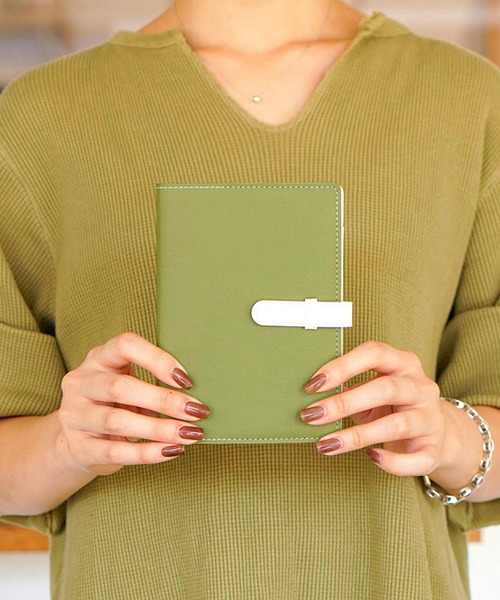 HIGHTIDE（ハイタイド）の「手帳 2025 ハイタイド 2024年10月始まり サンマリノ (A6 ブロック ウィークリー) 週間 スケジュール帳 ダイアリー（手帳/メモ帳・レディース・グレー/アイボリー/カーキ/ベージュ/ミント/オレンジ/ピンク・FREE）」の4枚目の写真