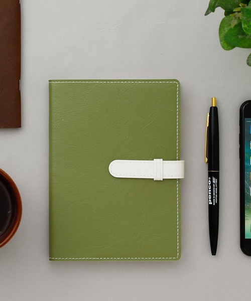 HIGHTIDE（ハイタイド）の「手帳 2025 ハイタイド 2024年10月始まり サンマリノ (A6 ブロック ウィークリー) 週間 スケジュール帳 ダイアリー（手帳/メモ帳・レディース・グレー/アイボリー/カーキ/ベージュ/ミント/オレンジ/ピンク・FREE）」の12枚目の写真