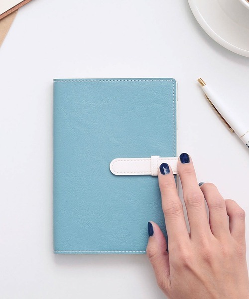 HIGHTIDE（ハイタイド）の「手帳 2025 ハイタイド 2024年10月始まり サンマリノ (A6 ブロック ウィークリー) 週間 スケジュール帳 ダイアリー（手帳/メモ帳・レディース・グレー/アイボリー/カーキ/ベージュ/ミント/オレンジ/ピンク・FREE）」の9枚目の写真