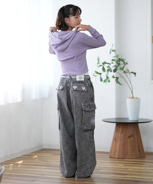 セール】PUMA/プーマ クロップド丈ジップアップパーカー 629099