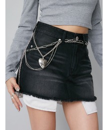 EVRIS | ポケットデニムミニスカート(デニムスカート)