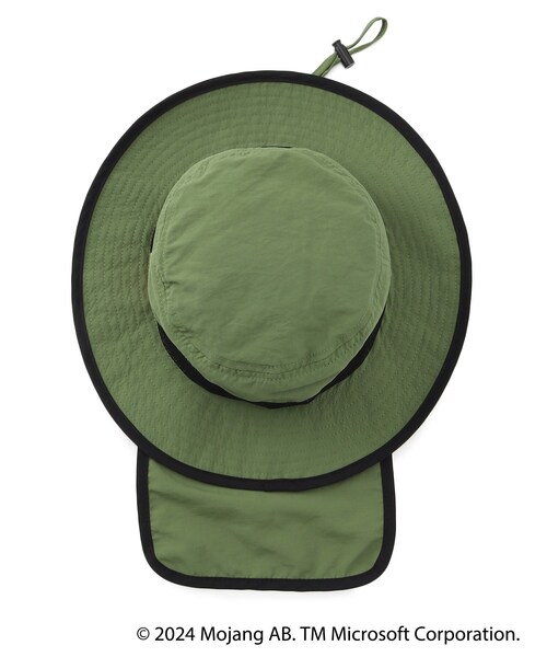 SHOO・LA・RUE(シューラルー)の「◆【マインクラフト】アドベンチャーHAT(ハット・キッズ・ブラック/モスグリーン系4・99)」の7枚目の写真