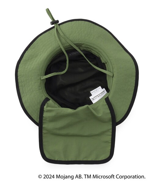 SHOO・LA・RUE(シューラルー)の「◆【マインクラフト】アドベンチャーHAT(ハット・キッズ・ブラック/モスグリーン系4・99)」の6枚目の写真