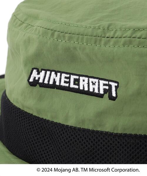 SHOO・LA・RUE(シューラルー)の「◆【マインクラフト】アドベンチャーHAT(ハット・キッズ・ブラック/モスグリーン系4・99)」の3枚目の写真
