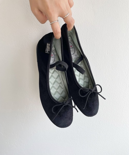 ROCKFISH WEATHERWEAR（ロックフィッシュウェザーウェア）の「Rockfish Weatherwear　BELLA RIBBON FLAT（バレエシューズ・レディース・ブラック・23.5/24.5/24）」の10枚目の写真