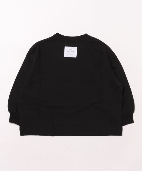 FOV(フォブ)の「フォブ FOVNIST ビッグ L/S Tシャツ(Tシャツ/カットソー・キッズ・ブラック/アッシュグレー/ホワイト・S/M/L/XL)」の4枚目の写真