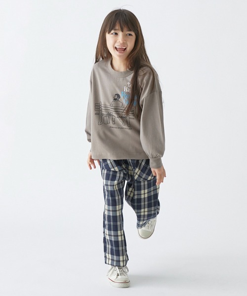 FOV(フォブ)の「フォブ FOVNIST ビッグ L/S Tシャツ(Tシャツ/カットソー・キッズ・ブラック/アッシュグレー/ホワイト・S/M/L/XL)」の8枚目の写真