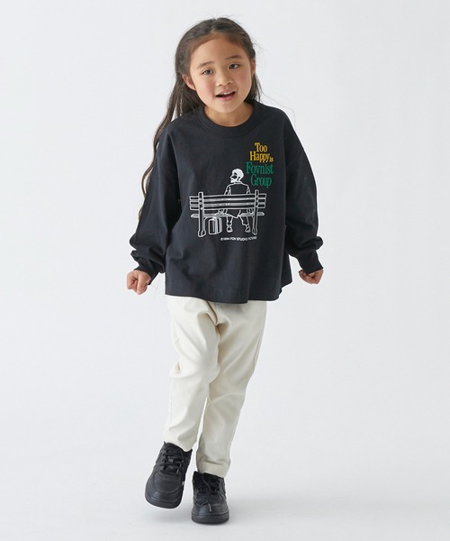 FOV(フォブ)の「フォブ FOVNIST ビッグ L/S Tシャツ(Tシャツ/カットソー・キッズ・ブラック/アッシュグレー/ホワイト・S/M/L/XL)」の9枚目の写真