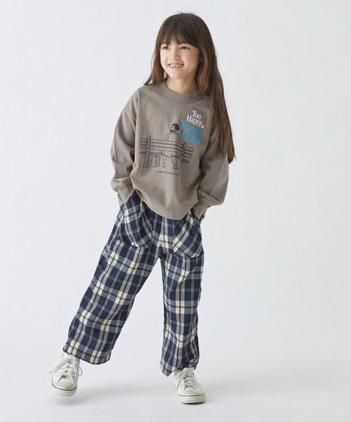 FOV(フォブ)の「フォブ FOVNIST ビッグ L/S Tシャツ(Tシャツ/カットソー・キッズ・ブラック/アッシュグレー/ホワイト・S/M/L/XL)」の7枚目の写真