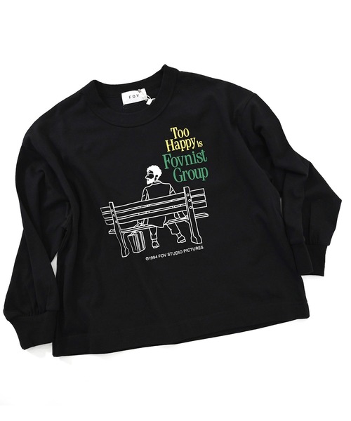 FOV(フォブ)の「フォブ FOVNIST ビッグ L/S Tシャツ(Tシャツ/カットソー・キッズ・ブラック/アッシュグレー/ホワイト・S/M/L/XL)」の13枚目の写真