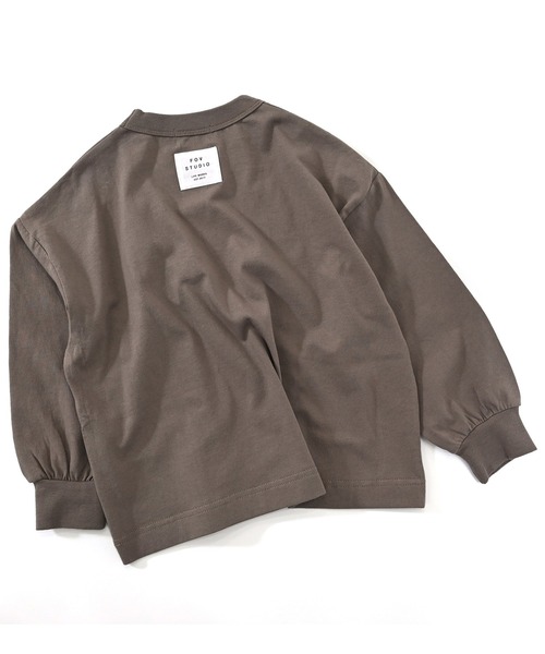 FOV(フォブ)の「フォブ FOVNIST ビッグ L/S Tシャツ(Tシャツ/カットソー・キッズ・ブラック/アッシュグレー/ホワイト・S/M/L/XL)」の14枚目の写真