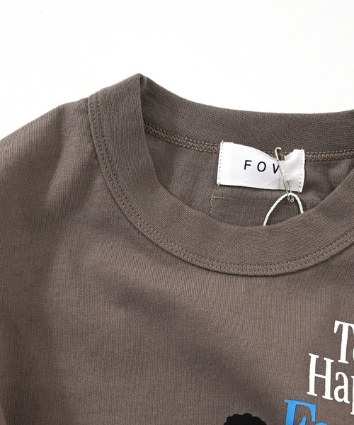 FOV(フォブ)の「フォブ FOVNIST ビッグ L/S Tシャツ(Tシャツ/カットソー・キッズ・ブラック/アッシュグレー/ホワイト・S/M/L/XL)」の16枚目の写真