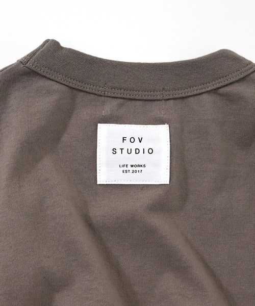 FOV(フォブ)の「フォブ FOVNIST ビッグ L/S Tシャツ(Tシャツ/カットソー・キッズ・ブラック/アッシュグレー/ホワイト・S/M/L/XL)」の6枚目の写真