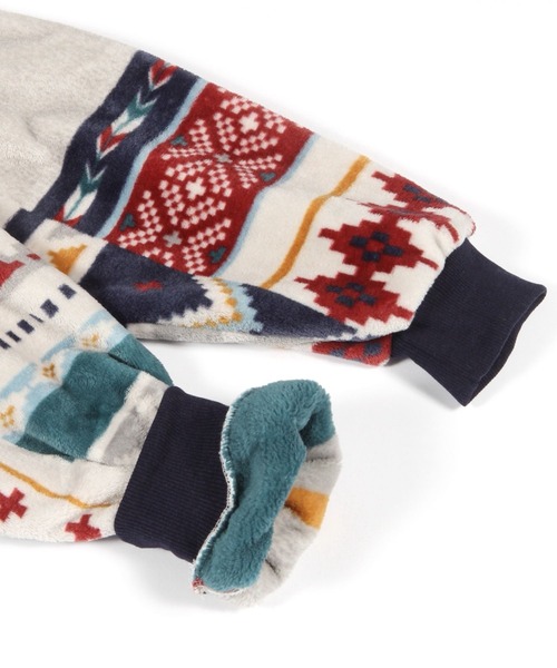 BAYFLOW（ベイフロー）の「[今年は袖リブ仕様で登場!]BF着るブランケット24AW（ブランケット・レディース・ブルー/ネイビー/ベージュ/チャコール・00）」の17枚目の写真