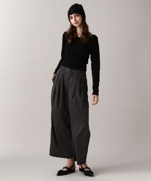 FOREVER 21(フォーエバー トゥエンティーワン)の「【2024FW】ボートネックTシャツ(Tシャツ/カットソー・レディース・オフホワイト/グレー/ブラック/その他/レッド・SMALL/MEDIUM)」の11枚目の写真