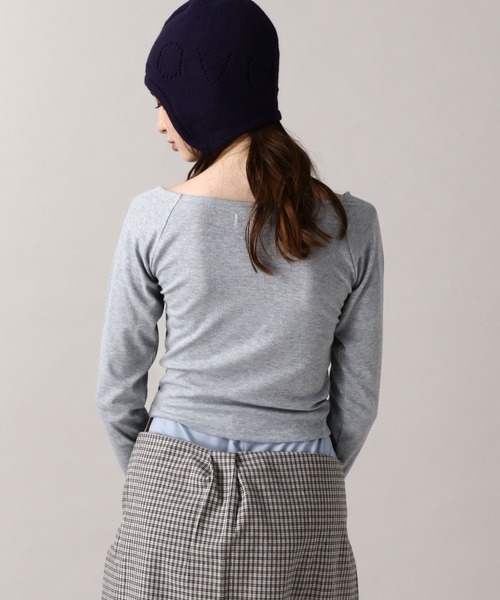 FOREVER 21(フォーエバー トゥエンティーワン)の「【2024FW】ボートネックTシャツ(Tシャツ/カットソー・レディース・オフホワイト/グレー/ブラック/その他/レッド・SMALL/MEDIUM)」の20枚目の写真