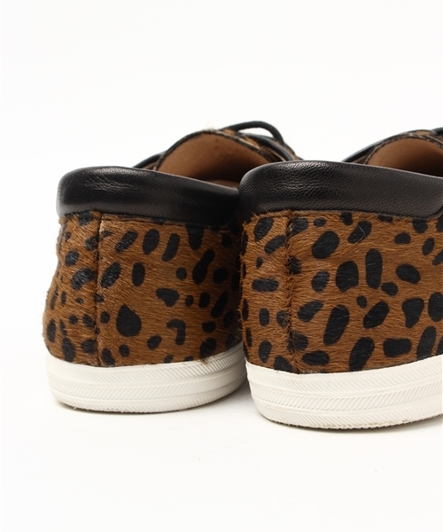OUTLET（アウトレット）の「【CAPRICIEUX LE'MAGE】ALLBLACK ハラコスニーカー（スニーカー・レディース・レオパード・36/37）」の8枚目の写真