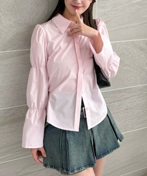 マムルークスリーブ長袖ブラウス［大人 カジュアル 着回し力抜群］≪2025SS新作≫