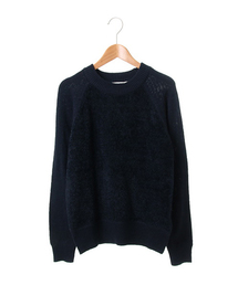 SEVENDAYS=SUNDAY | 身頃フェザー　プルオーバー(ニット/セーター)