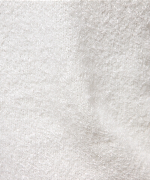 SEVENDAYS=SUNDAY(セブンデイズサンデイ)の「身頃フェザー プルオーバー(ニット/セーター・レディース・オフホワイト/杢グレー/ネイビー・LARGE/MEDIUM)」の7枚目の写真