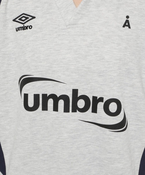 UMBRO(アンブロ)の「【UNISEX】UMBRO×ALAND/ユニフォームプルオーバー(スウェット・メンズ・ライトグレー/ブラック・MEDIUM/LARGE)」の12枚目の写真