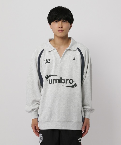 UMBRO×ALAND ユニフォームプルオーバー　ブラック ALAND（エーランド）の「UMBRO×ALAND／ユニフォームプルオーバー