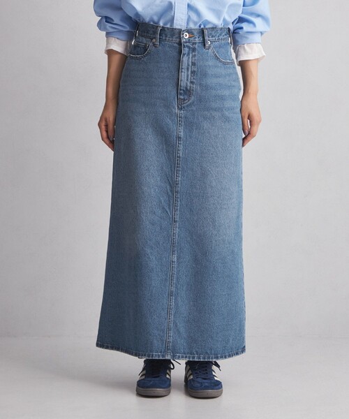 green label relaxing(グリーンレーベルリラクシング)の「<at ease> デニム スカート コバルトブルー(デニムスカート・レディース・コバルトブルー・36/38)」の9枚目の写真