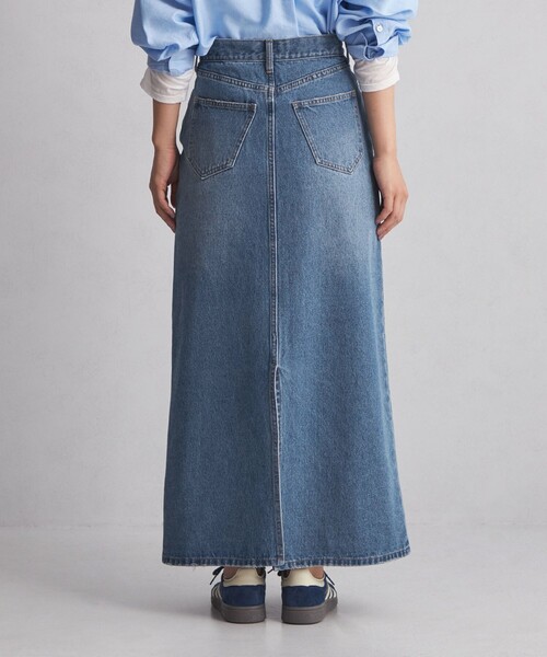 green label relaxing(グリーンレーベルリラクシング)の「<at ease> デニム スカート コバルトブルー(デニムスカート・レディース・コバルトブルー・36/38)」の11枚目の写真