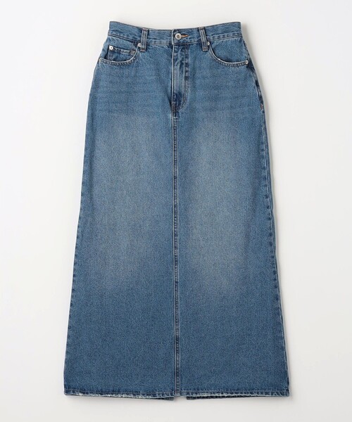green label relaxing(グリーンレーベルリラクシング)の「<at ease> デニム スカート コバルトブルー(デニムスカート・レディース・コバルトブルー・36/38)」の18枚目の写真