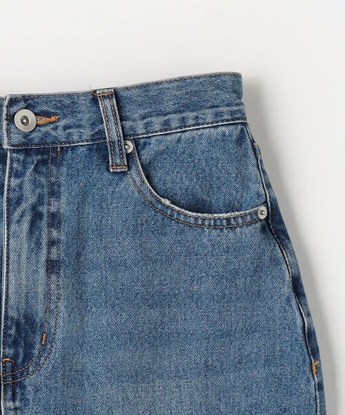 green label relaxing(グリーンレーベルリラクシング)の「<at ease> デニム スカート コバルトブルー(デニムスカート・レディース・コバルトブルー・36/38)」の20枚目の写真