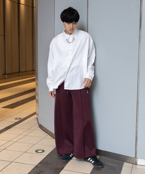 3.3 Field Trip （3.3フィールドトリップ）の「3.3 Field Trip／チェーンシャツ（シャツ/ブラウス・メンズ・ブラック/ホワイト・FREE）」の3枚目の写真