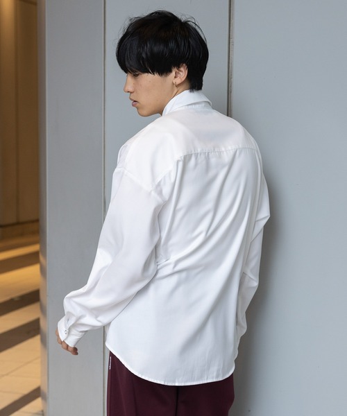 3.3 Field Trip （3.3フィールドトリップ）の「3.3 Field Trip／チェーンシャツ（シャツ/ブラウス・メンズ・ブラック/ホワイト・FREE）」の6枚目の写真