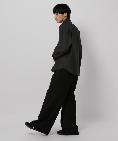 3.3 Field Trip （3.3フィールドトリップ）の「3.3 Field Trip／チェーンシャツ（シャツ/ブラウス・メンズ・ブラック/ホワイト・FREE）」の11枚目の写真