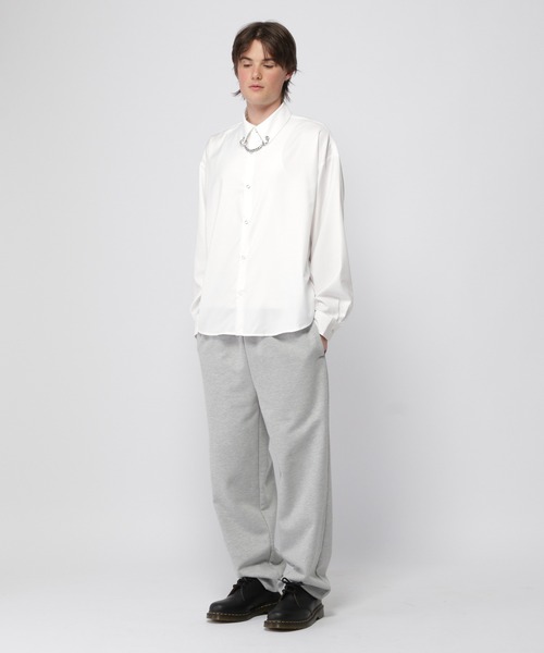 3.3 Field Trip （3.3フィールドトリップ）の「3.3 Field Trip／チェーンシャツ（シャツ/ブラウス・メンズ・ブラック/ホワイト・FREE）」の7枚目の写真