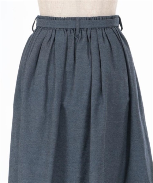 axes femme（アクシーズファム）の「コスモス刺繍デニムスカート（スカート・レディース・ブラック/インディゴブルー・FREE）」の21枚目の写真