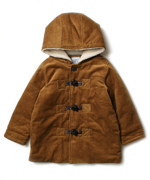 B:MING by BEAMS（ビーミングバイビームス）の「ビーミング by ビームス / コーデュロイダッフルコート（ダッフルコート・キッズ・ブラウン/ネイビー・100/120/110/130/140/150/80/90）」の17枚目の写真