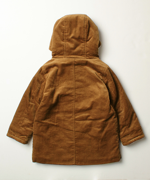 B:MING by BEAMS（ビーミングバイビームス）の「ビーミング by ビームス / コーデュロイダッフルコート（ダッフルコート・キッズ・ブラウン/ネイビー・100/120/110/130/140/150/80/90）」の10枚目の写真