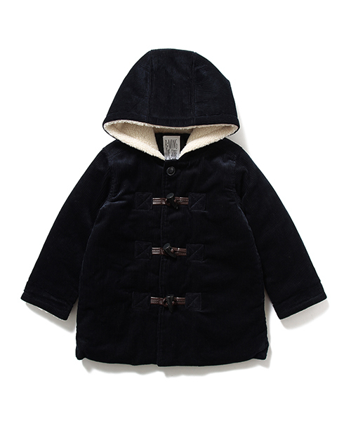 B:MING by BEAMS（ビーミングバイビームス）の「ビーミング by ビームス / コーデュロイダッフルコート（ダッフルコート・キッズ・ブラウン/ネイビー・100/120/110/130/140/150/80/90）」の12枚目の写真