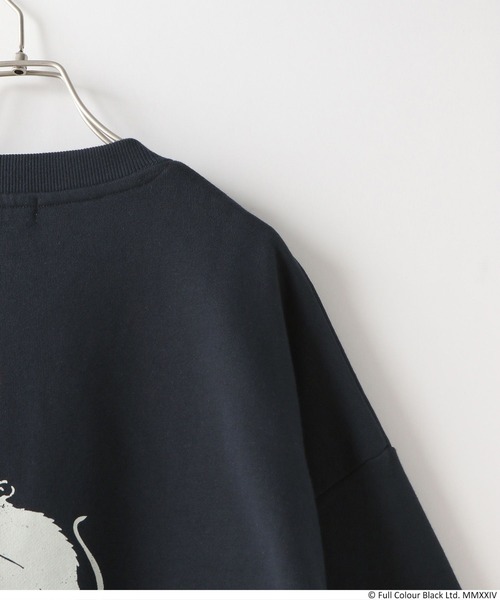 LOWRYS FARM（ローリーズファーム）の「BRANDALISEDウラケ 152707（Tシャツ/カットソー・メンズ・グレー/チャコールグレー/ネイビー/オレンジ/ブラウン/パープル/ミント・MEDIUM/LARGE）」の21枚目の写真