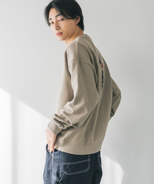 LOWRYS FARM（ローリーズファーム）の「BRANDALISEDウラケ 152707（Tシャツ/カットソー・メンズ・グレー/チャコールグレー/ネイビー/オレンジ/ブラウン/パープル/ミント・MEDIUM/LARGE）」の10枚目の写真