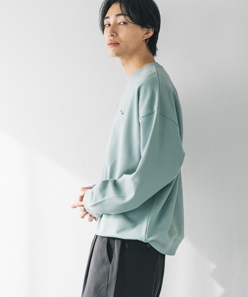 LOWRYS FARM（ローリーズファーム）の「BRANDALISEDウラケ 152707（Tシャツ/カットソー・メンズ・グレー/チャコールグレー/ネイビー/オレンジ/ブラウン/パープル/ミント・MEDIUM/LARGE）」の15枚目の写真