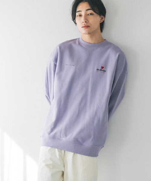 LOWRYS FARM（ローリーズファーム）の「BRANDALISEDウラケ 152707（Tシャツ/カットソー・メンズ・グレー/チャコールグレー/ネイビー/オレンジ/ブラウン/パープル/ミント・MEDIUM/LARGE）」の18枚目の写真