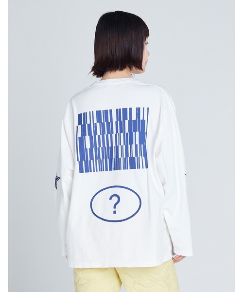 Little sunny bite(リトルサニーバイト)の「32 LONG TEE(Tシャツ/カットソー・レディース・ホワイト・SMALL)」の3枚目の写真